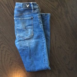 American Eagle High Rise Skinny Jeans